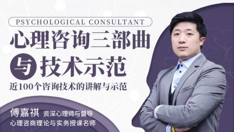 傅嘉祺：心理咨询三部曲与技术示范